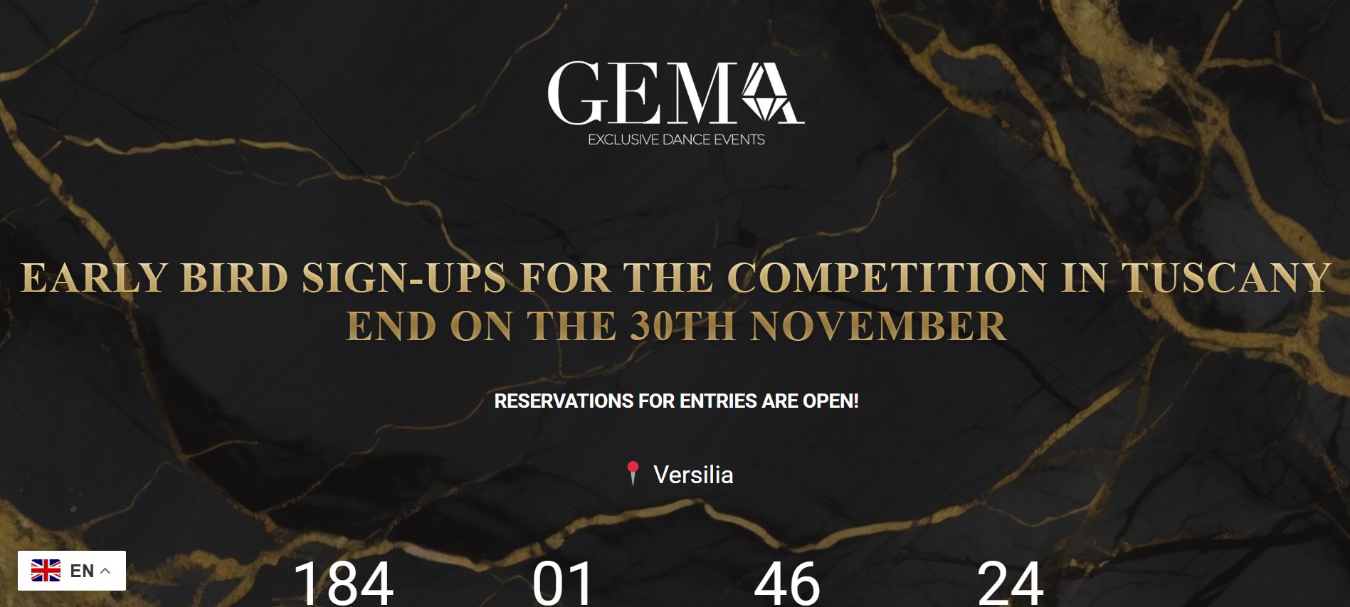 Website develoment made for the Exclusive Dance Festival.